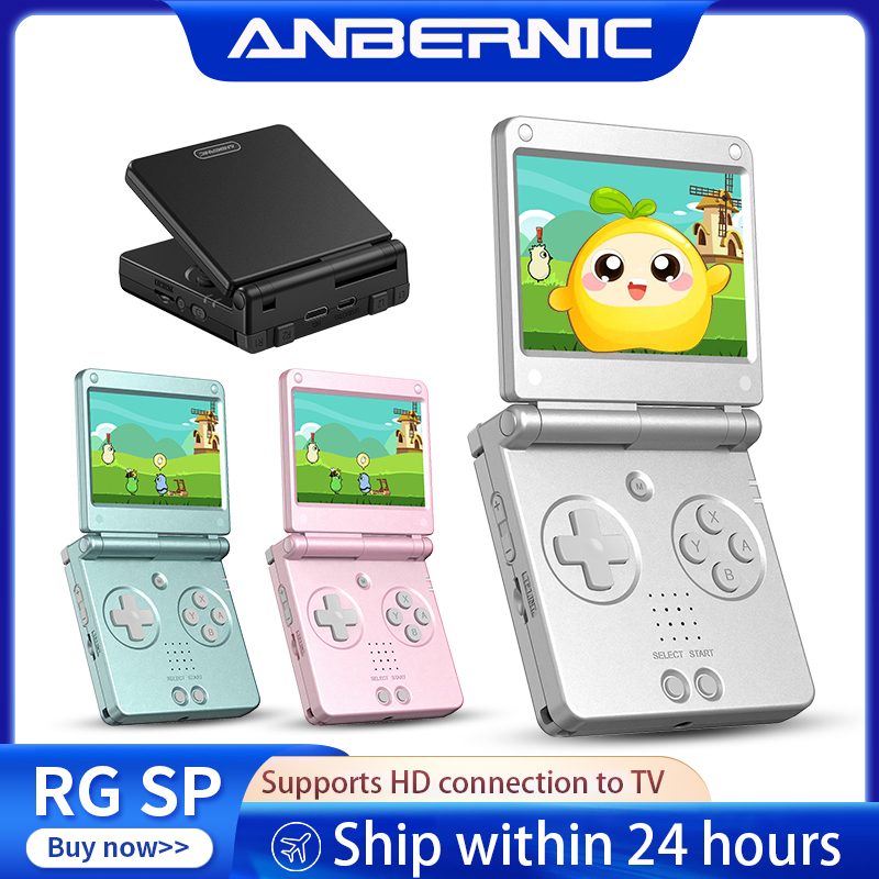Retro Gaming Os - Anbernic RGSP Flip Retro Przenośna Konsola