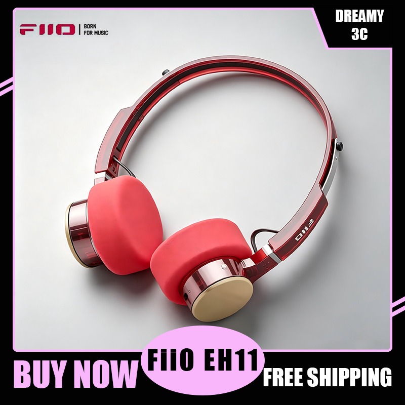 Retro Gaming Cable - FiiO EH11 Retro Vintage Słuchawki nauszne