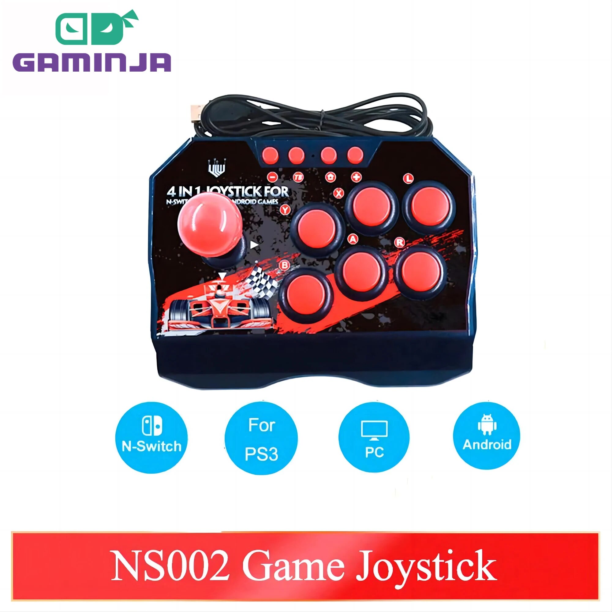 Retro Gaming Os - GAMINJA NS002 4 w 1 retro