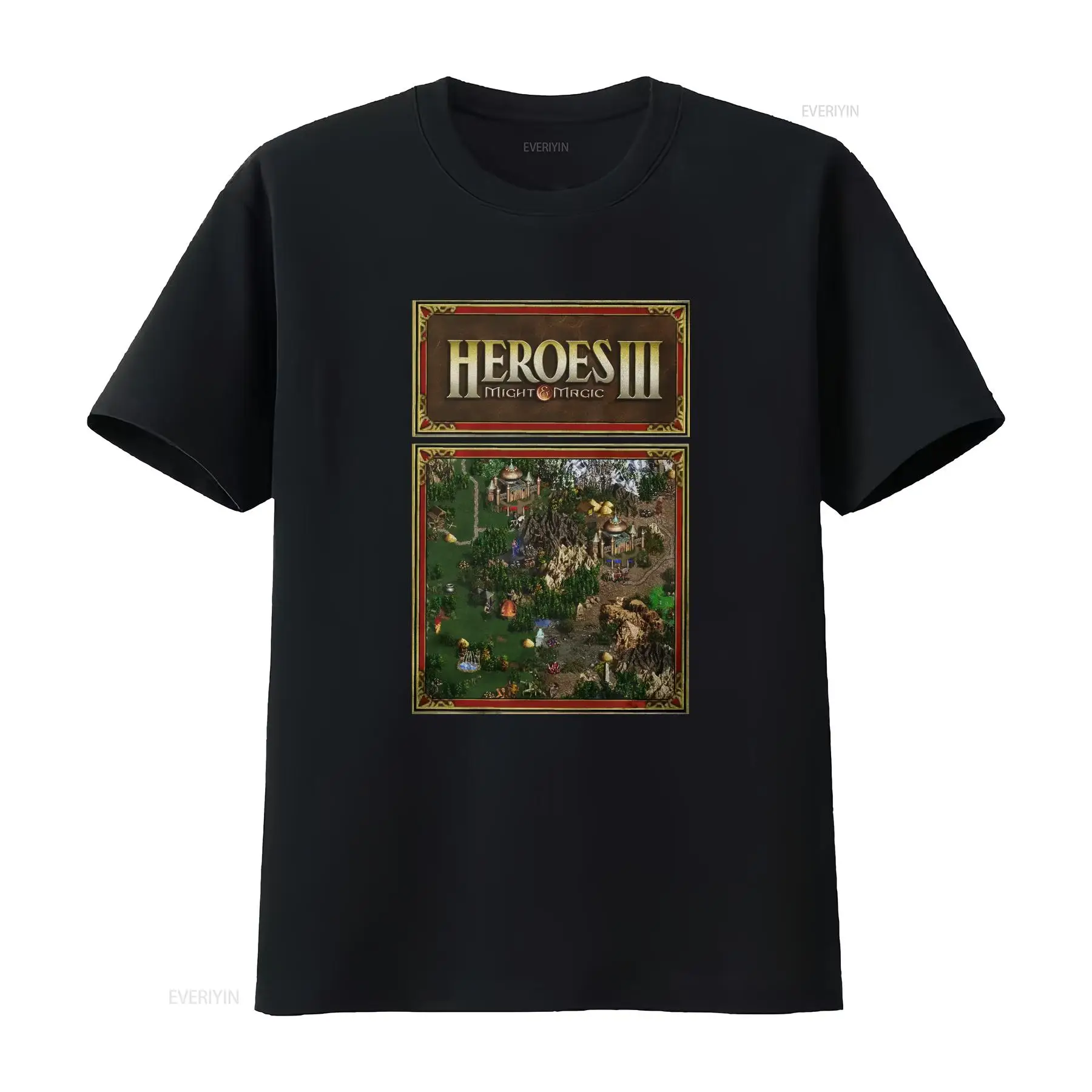 Retro Gaming Gamestop - Koszulka Heroes Map of Might And