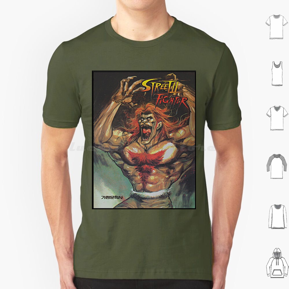 Koszulka Blanka-Korean 2 Manga – Retro Gaming Gamestop recenzja i cena