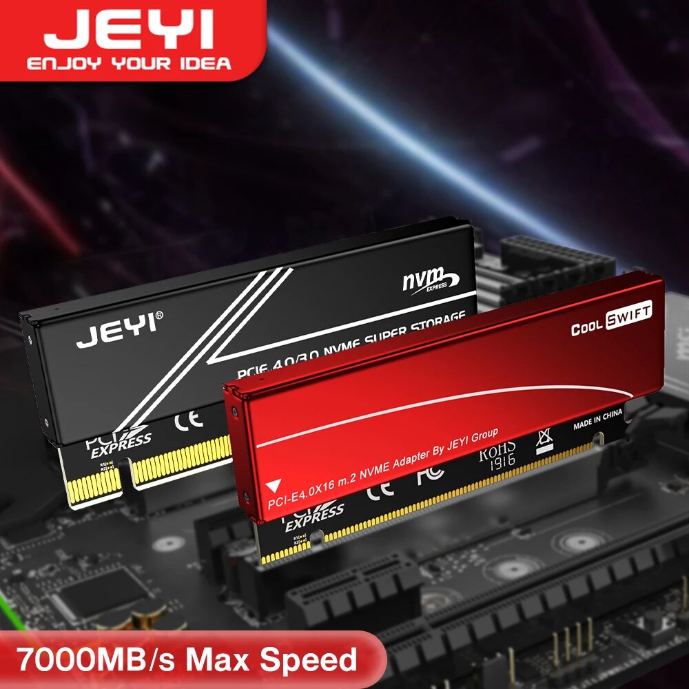 Adapter JEYI M.2 NVME do PCIE  – Samsung Ssd 990 Pro recenzja i cena