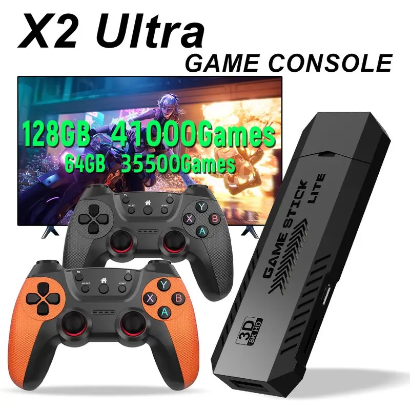 X2 Ultra Pro Retro Game Stick  – Retro Gaming Os recenzja i cena