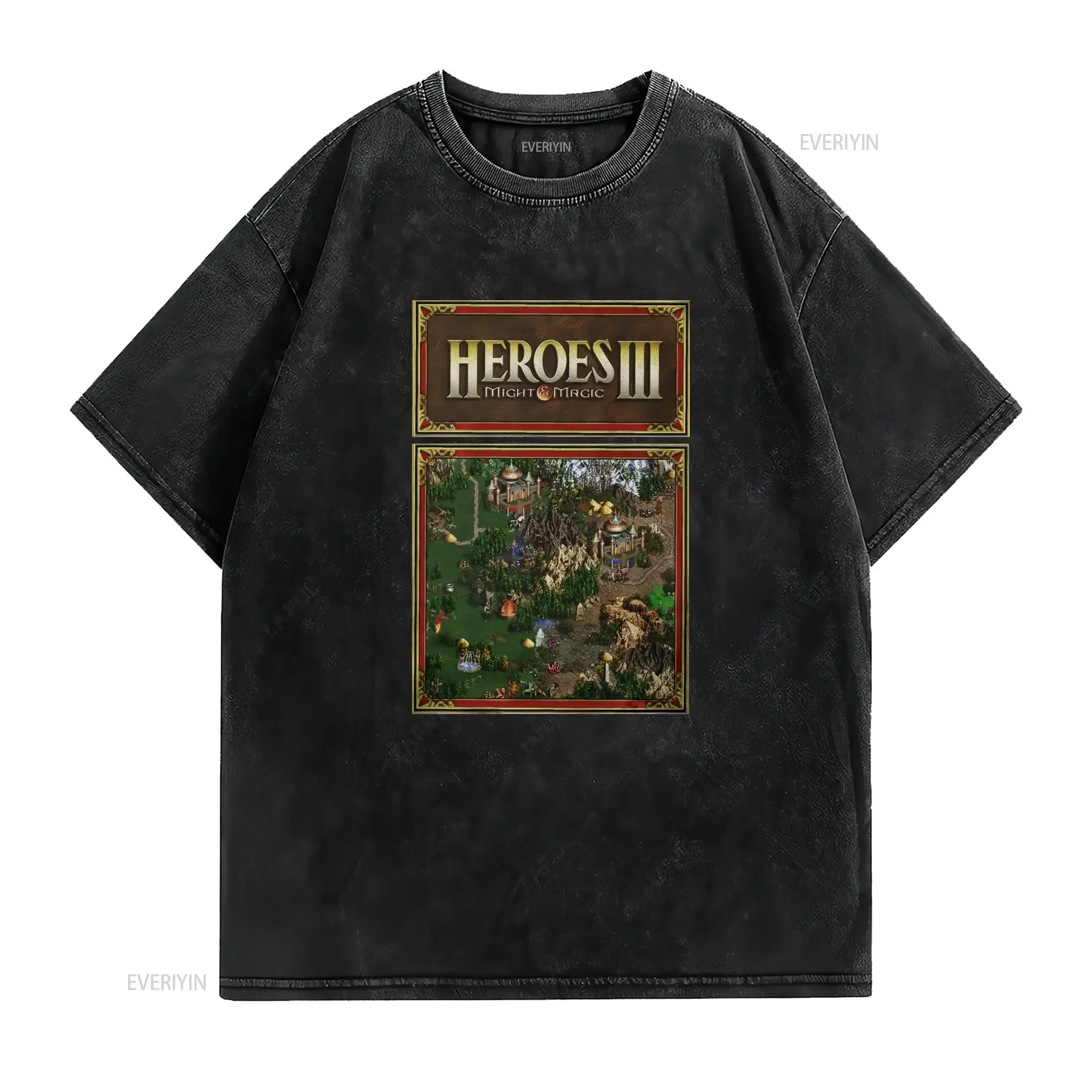Koszulka Heroes Map of Might A – Retro Gaming Gamestop recenzja i cena