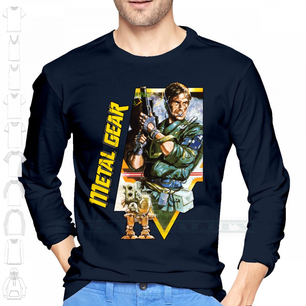 Metal Gear 100% bawełna T-Shir – Retro Gaming Gamestop recenzja i cena