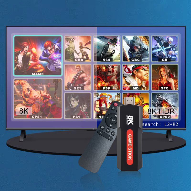 Konsola X2 Game Stick HD 4K 8K – Retro Gaming Os recenzja i cena
