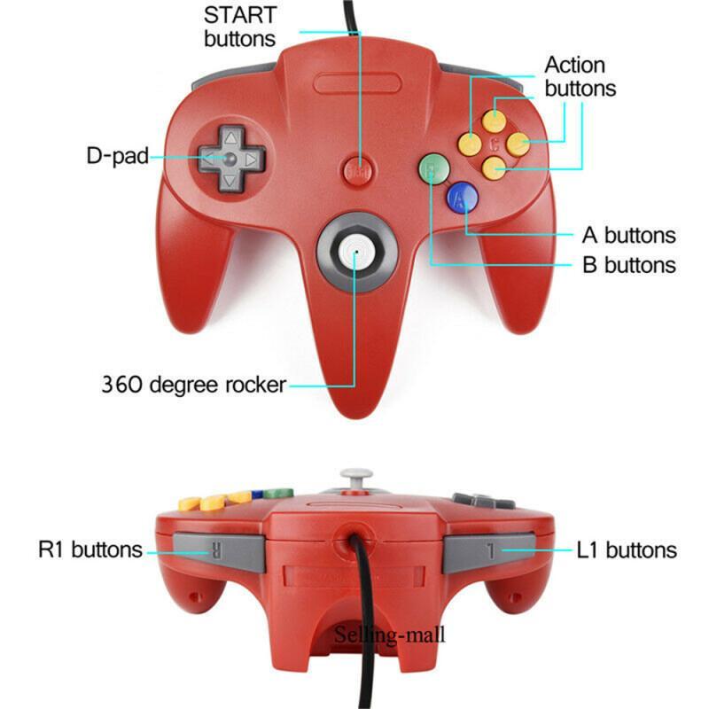 Kontroler N64 Klasyczny przewo – Retro Gaming Os recenzja i cena